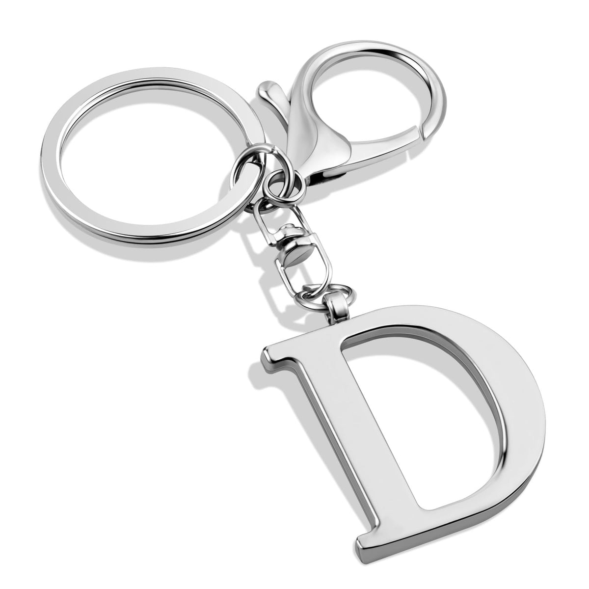 LAXPICOL Initial Letter A-Z Keychain For Women,Bag Purse Backpack Charm