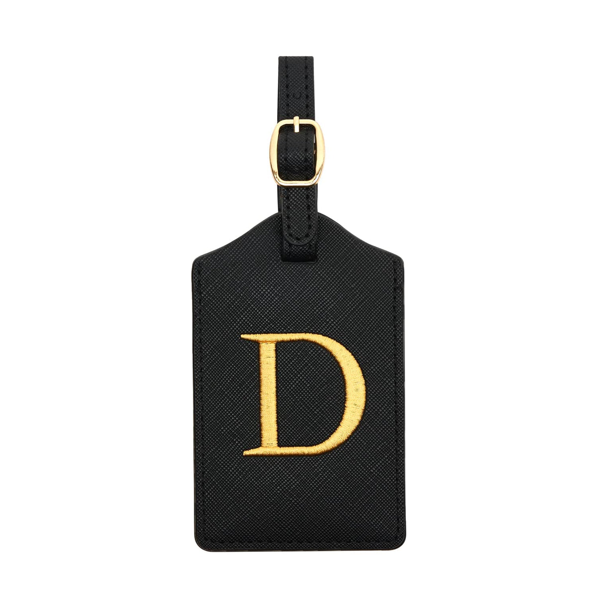 Luggage Tag PU Leather for Suitcase Baggage Handbag Travel Bag Label Suitcase Tag Suitcase Label Tag w. Name Card & Privacy Cover (E)