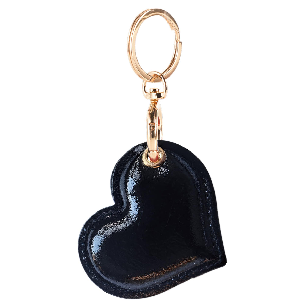 BORKUANA PU Leather Keychain Holder Protective Case Compatible with AirTag