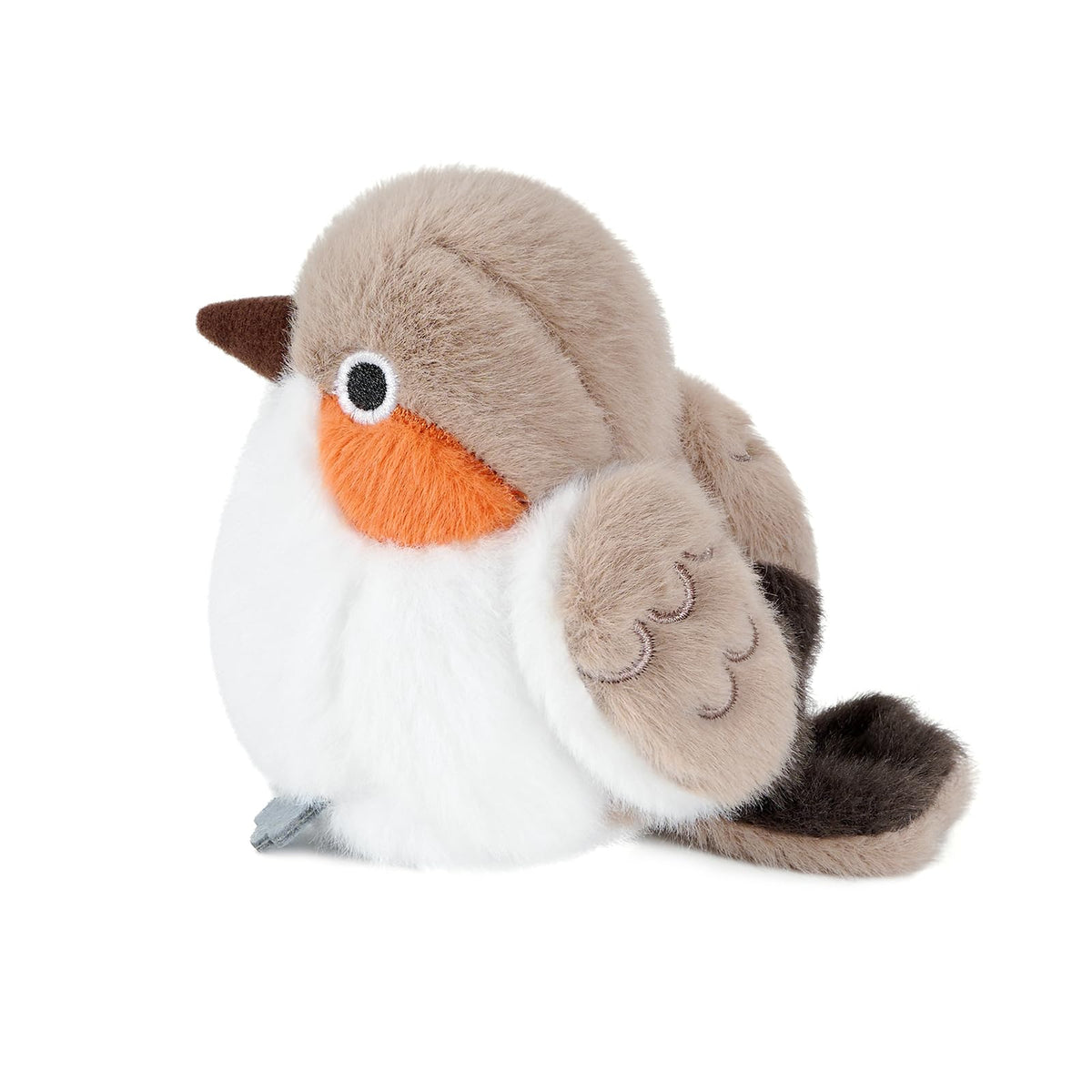 Ditucu Palm-Sized Lavender Pacific Parrotlet Keychain Plush Cute Soft 4.3 inch Bird Stuffed Animal Realistic Purple Parrot Toys Gifts Pendant for Backpack Decoration for Kids Adults