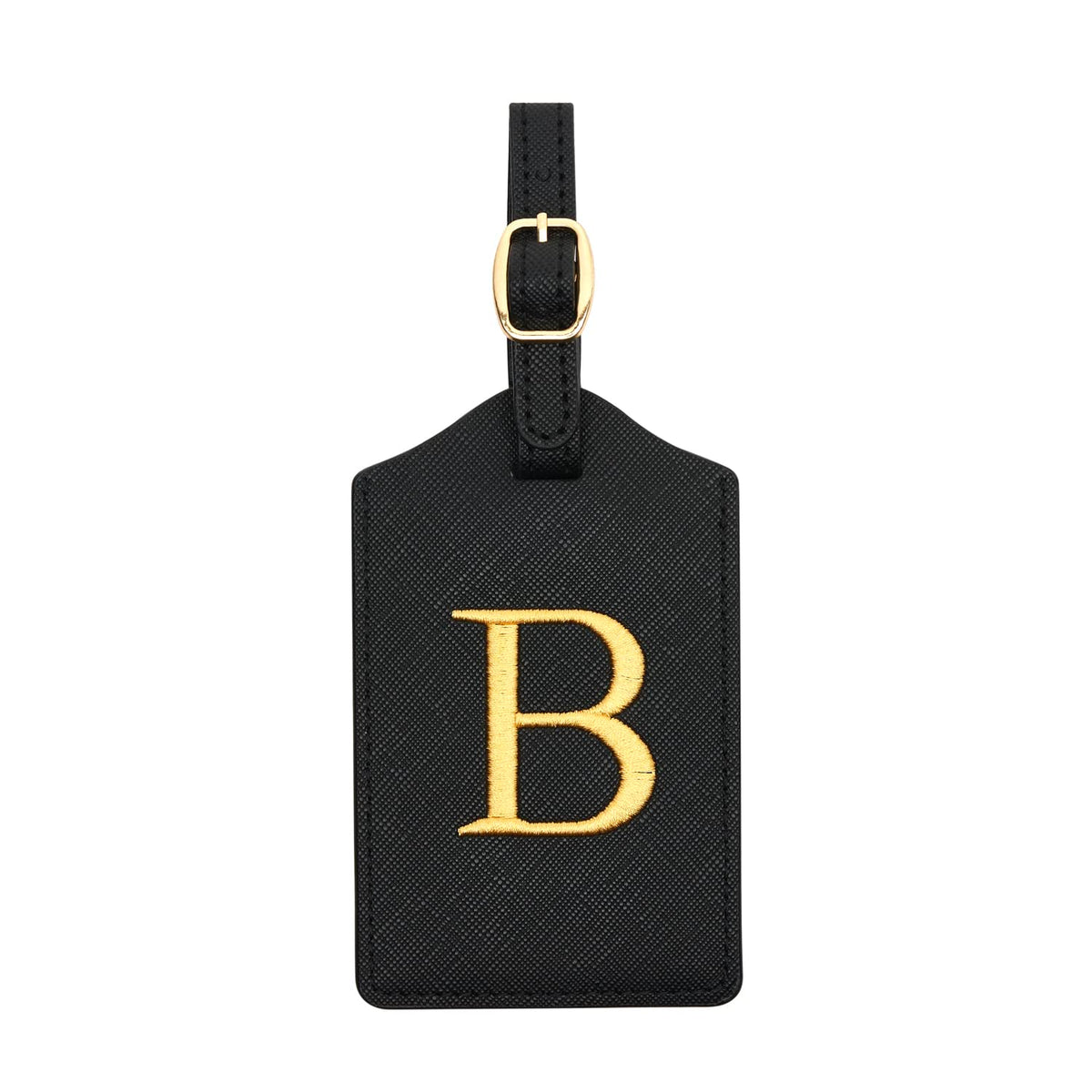 Luggage Tag PU Leather for Suitcase Baggage Handbag Travel Bag Label Suitcase Tag Suitcase Label Tag w. Name Card & Privacy Cover (E)