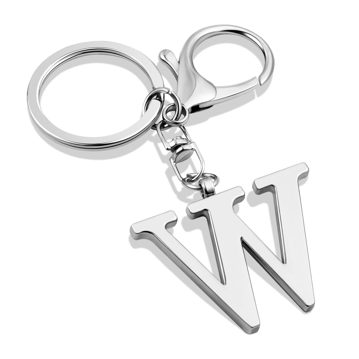 LAXPICOL Initial Letter A-Z Keychain For Women,Bag Purse Backpack Charm