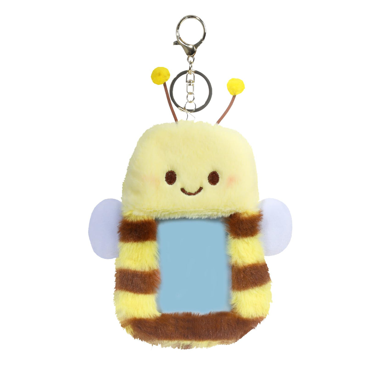 NEWEST Koala Plush Kpop Photocard Holder with Keychain, Cute Koala ID Badge Holder Protector, Soft 3 Inch Cartoon Animal Photo Case Sleeves Stationery for Idol ID Card Student Worker Bag Charm