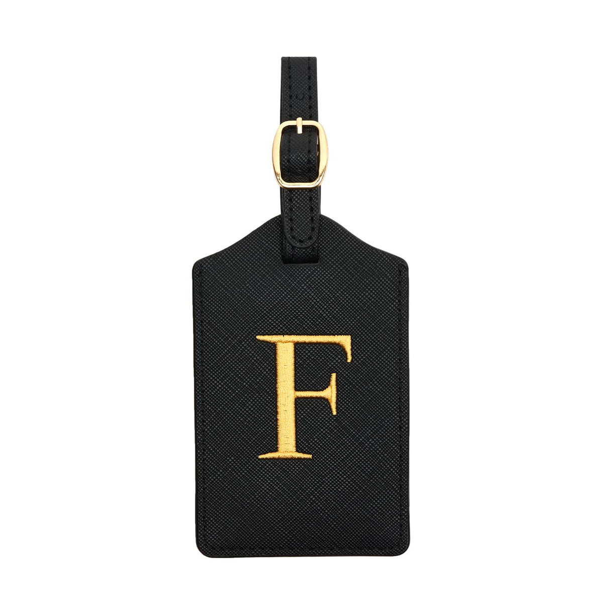 Luggage Tag PU Leather for Suitcase Baggage Handbag Travel Bag Label Suitcase Tag Suitcase Label Tag w. Name Card & Privacy Cover (E)
