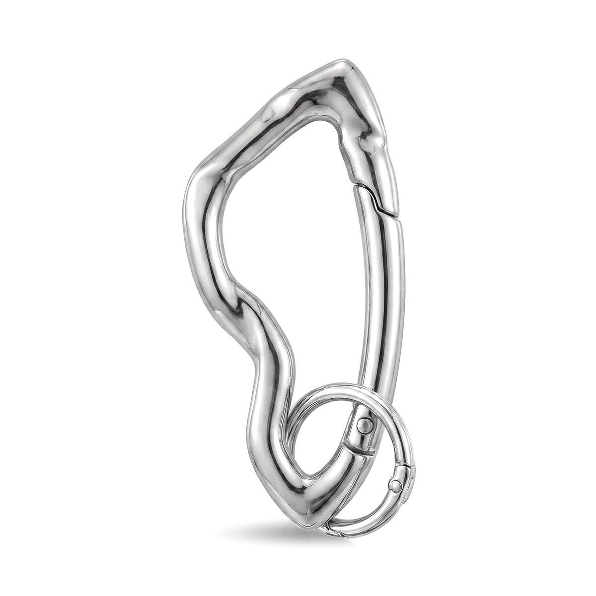 Angyape Y2K Heart Carabiner Keychain Cute Star Carabiner Clip for Keys Cool Key Ring Purse Bag Charms Goth Accessories Gifts