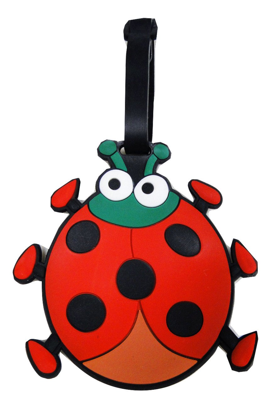Tapp C. Travel Luggage Name Tag - Happy Face Flower