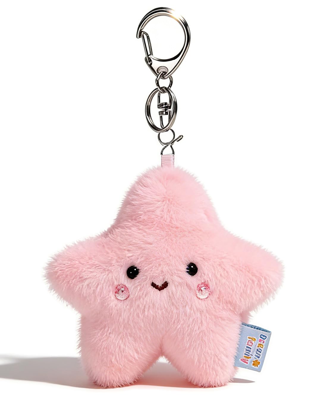 Cute Ocean Animal Plush Keychain-Stuffed Animal Bag Charm for Backpack Purse,Ocean Themed Gift for Teens Women