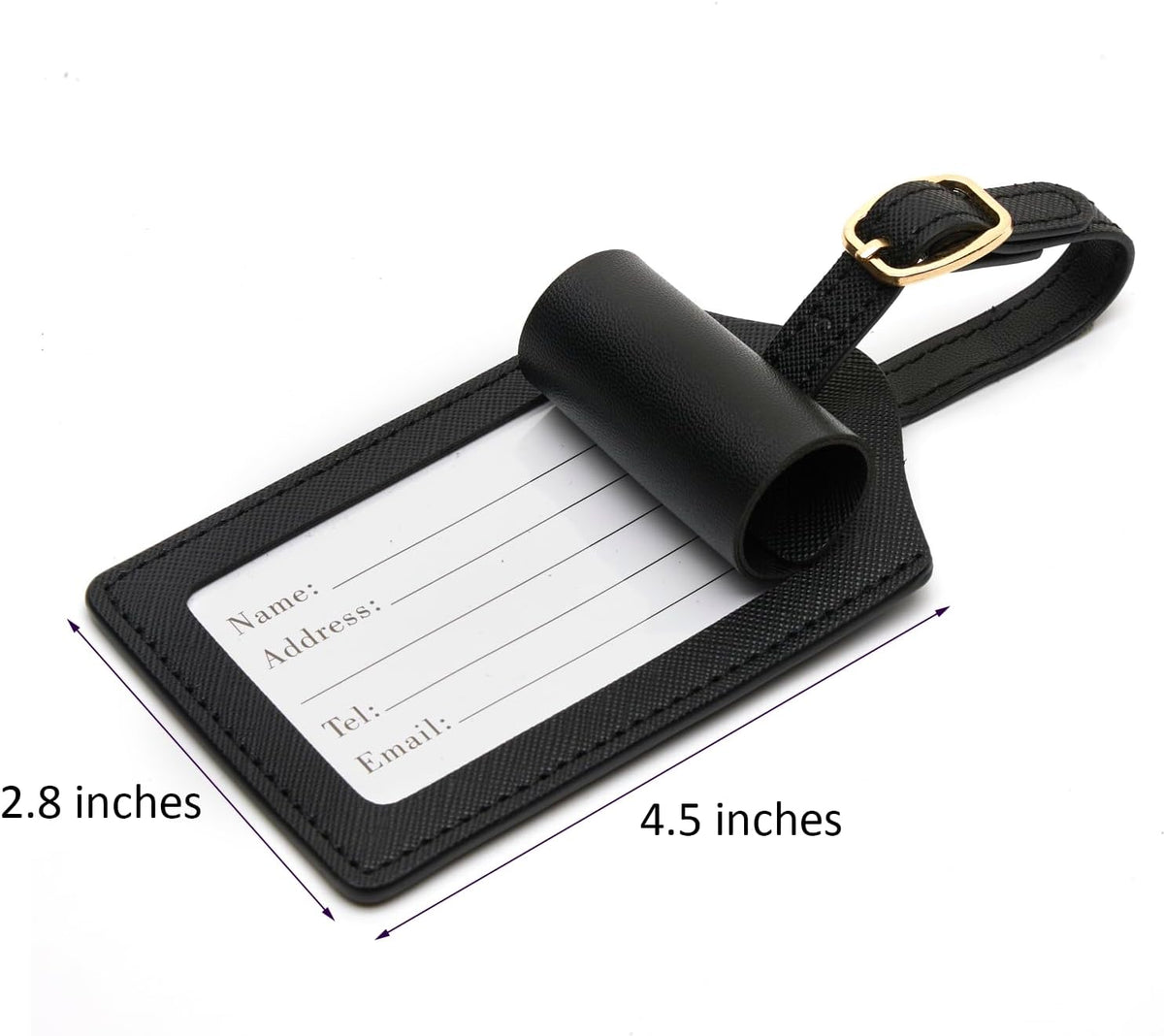 Mr and Mrs Luggage Tags Set of 2, Bride and Groom Travel Tags, Wedding Gifts for Couples 2026, Honeymoon Travel Essentials, Bridal Shower Engagement Gift (Mr Mrs-Black White Gold-2027)