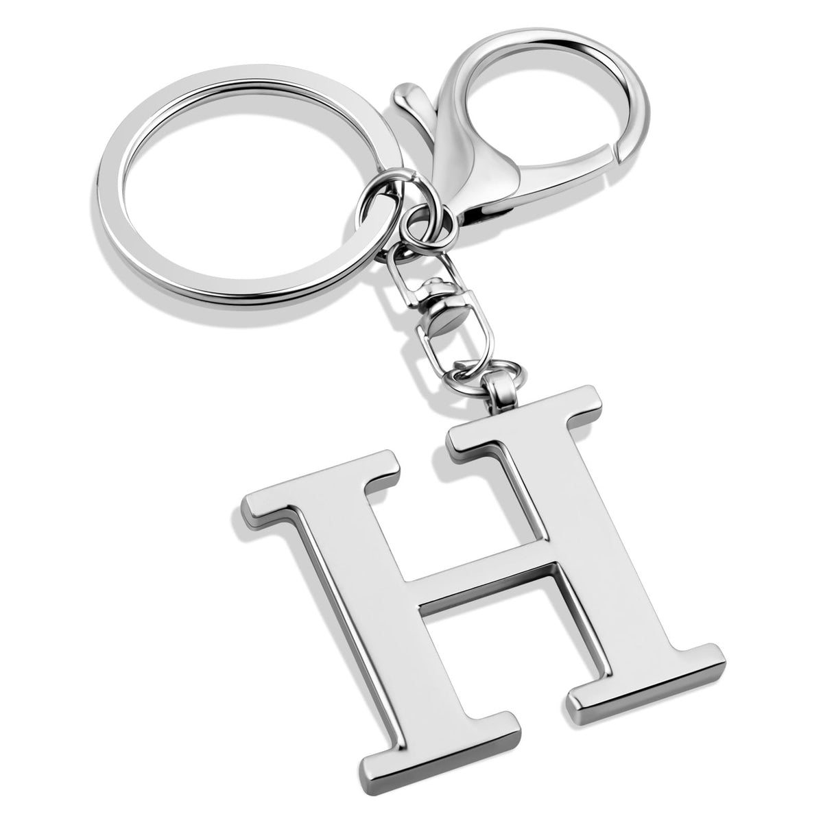 LAXPICOL Initial Letter A-Z Keychain For Women,Bag Purse Backpack Charm