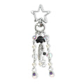 Cute Jellyfish Keychain,Y2K Star Bag Charms Blue Purse Car Accessories