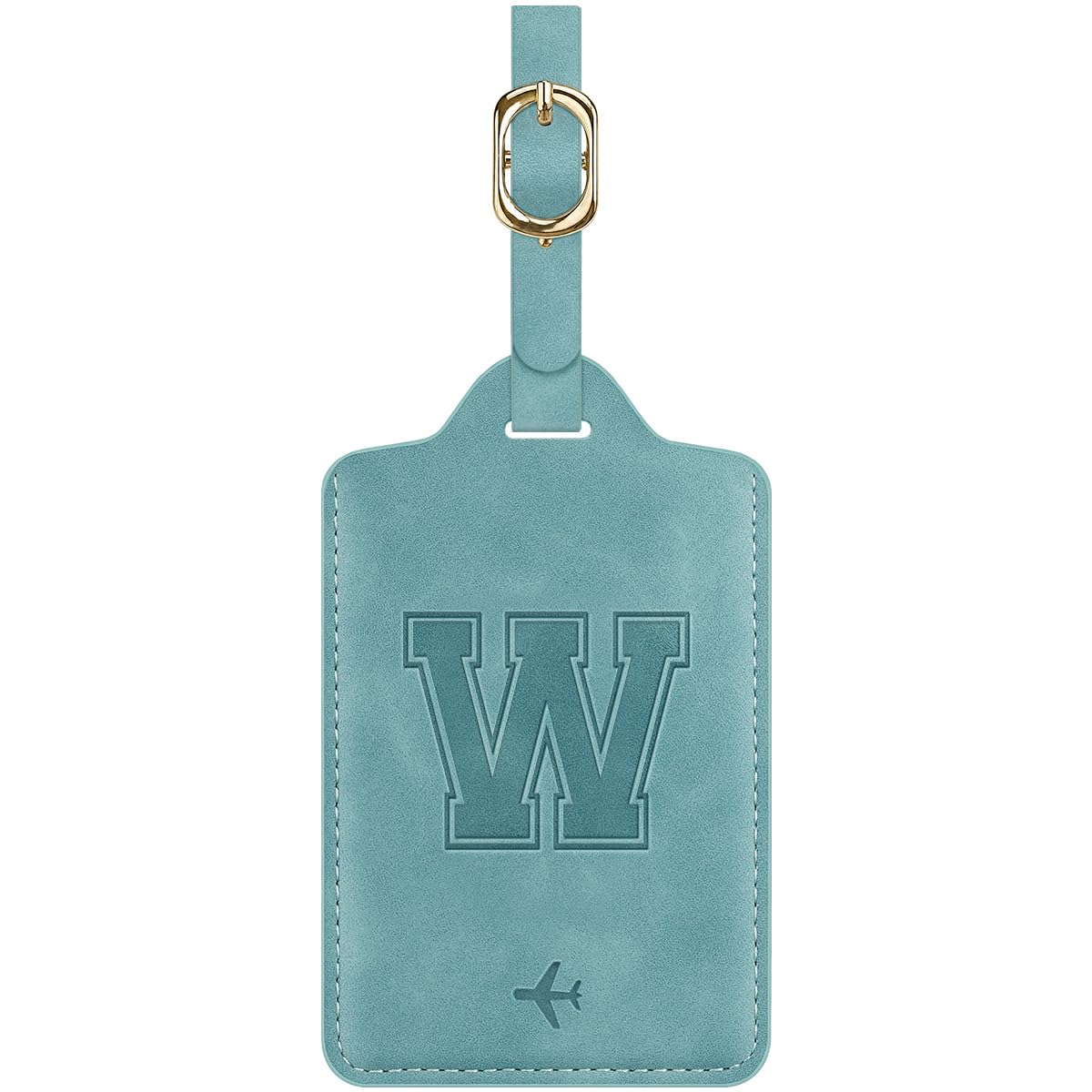 Luggage Tags for Suitcase Personalized Initial Leather Bag Tags