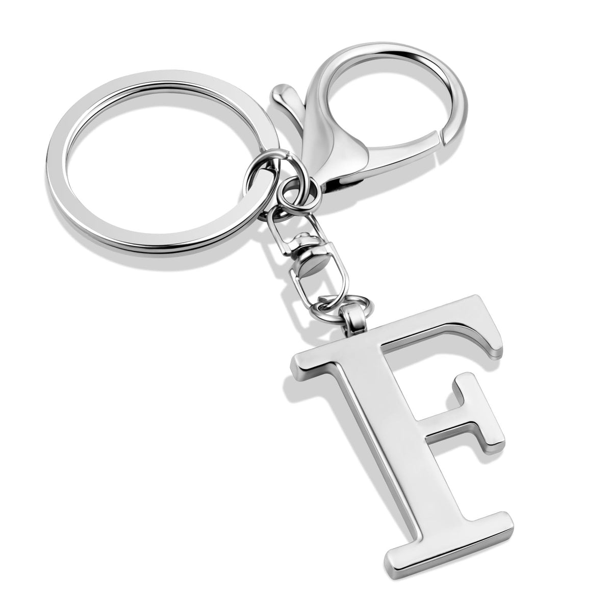 LAXPICOL Initial Letter A-Z Keychain For Women,Bag Purse Backpack Charm