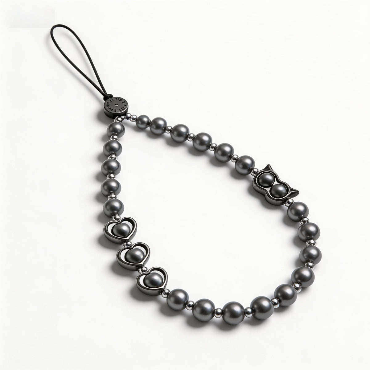 2 Pcs Phone Charm Strap Universal Hand Phone Wrist Strap Camera Lanyard Pearl Beaded Cute Chain String Accessories Universal for iPhone 16 Pro Max Samsung Women Girls Phones Bag Keychain Beach Style