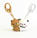 YOKUSHI 2 Pcs Cute Keychains Magnetic Matching Couples Stuff Key Chains for Women Boyfriend Girlfriend Valentine's Day Gifts
