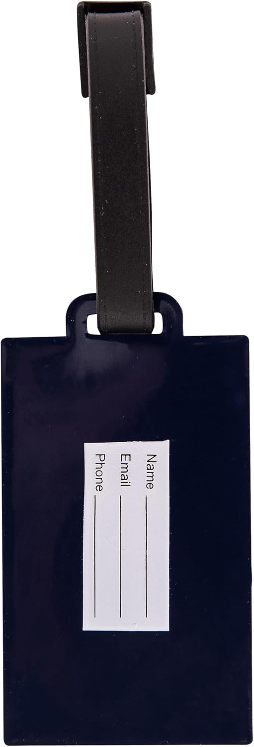 Desert Cactus Manchester City PVC Luggage Tag ID Tag for Bags (PVC B)