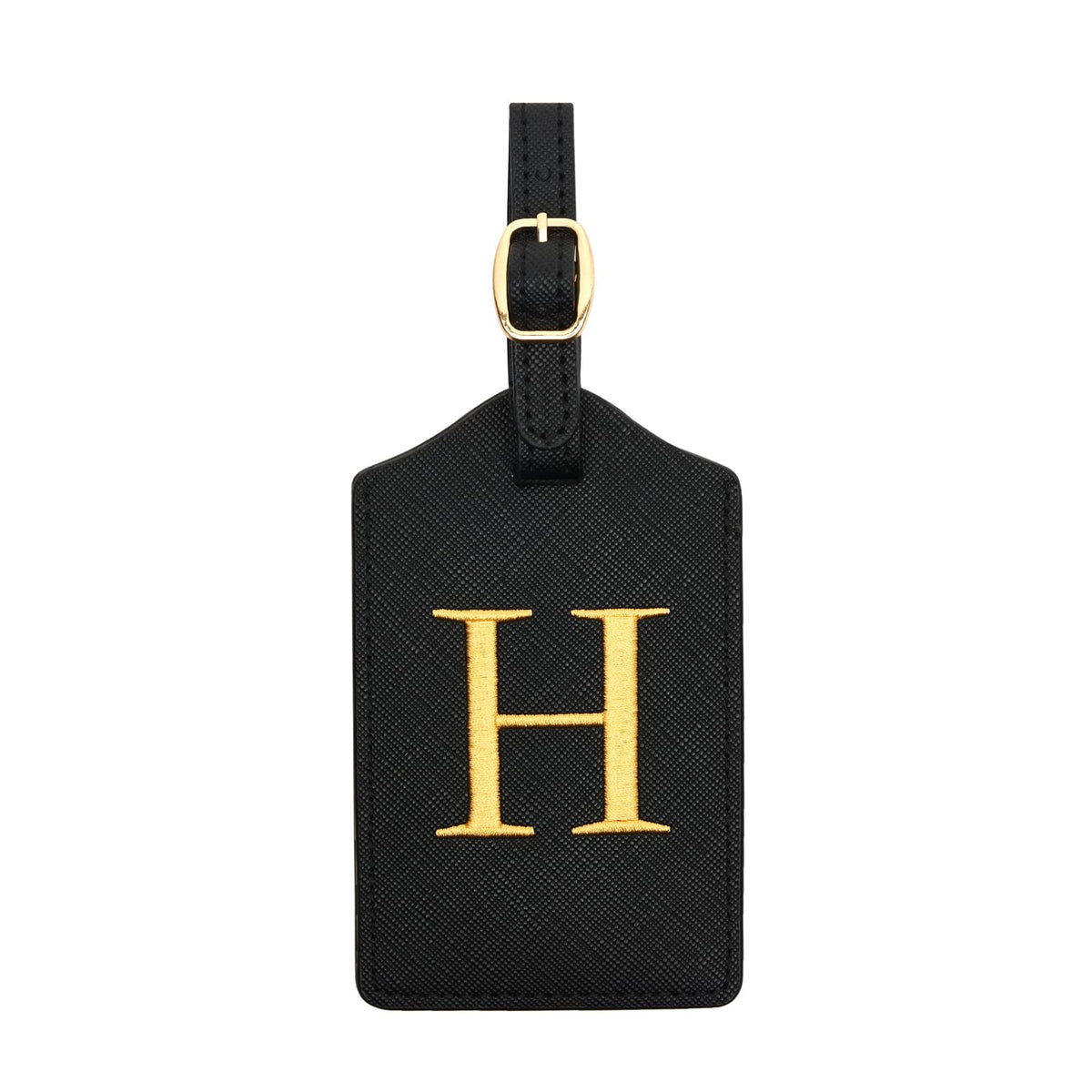Luggage Tag PU Leather for Suitcase Baggage Handbag Travel Bag Label Suitcase Tag Suitcase Label Tag w. Name Card & Privacy Cover (E)