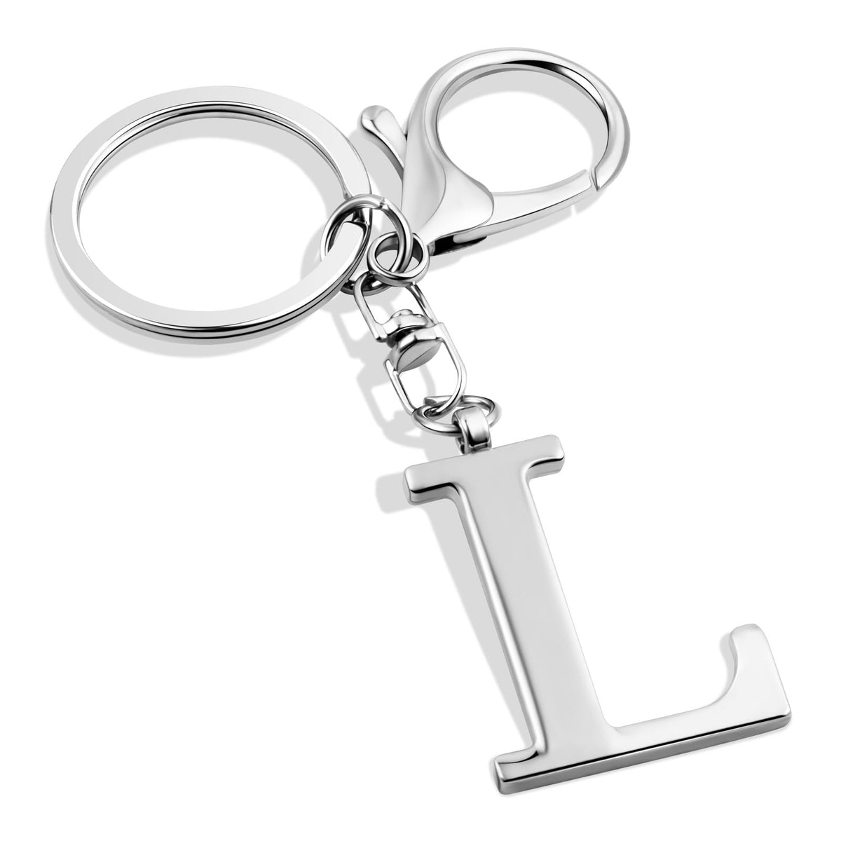 LAXPICOL Initial Letter A-Z Keychain For Women,Bag Purse Backpack Charm