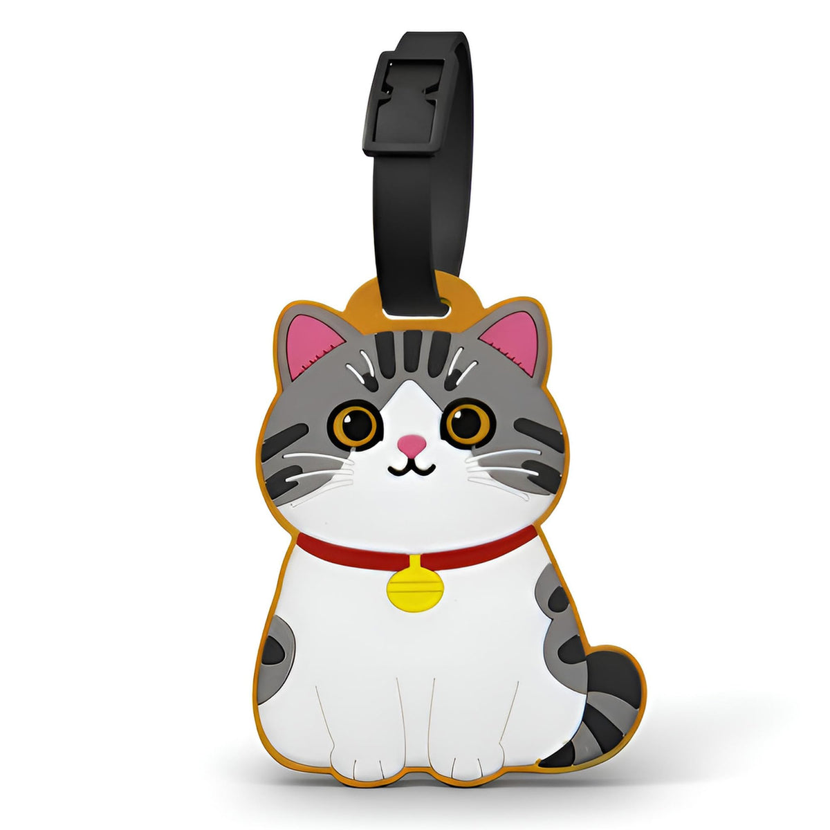 Luggage Tags for Suitcases, British Shorthair Cat Carry-On Silicone ID Tag