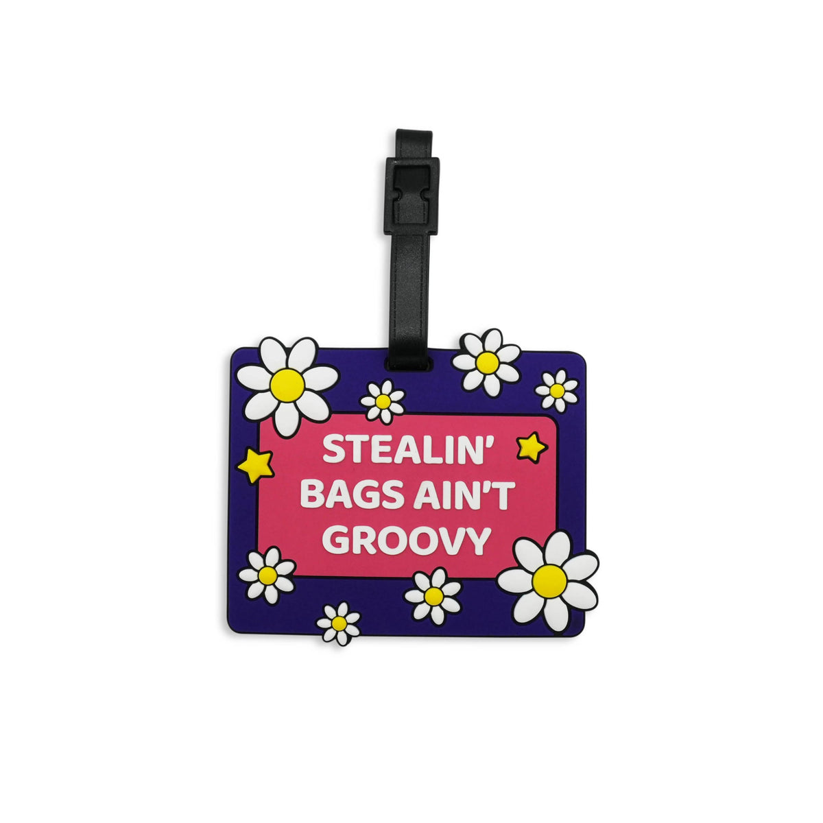 Funny Luggage Tag – Hilarious Travel ID Tag with Sarcastic Saying – Durable & Easy to Spot Suitcase Tag for Men, Women, Frequent Flyers, or Gag Gift for Travelers - Nacho Bag