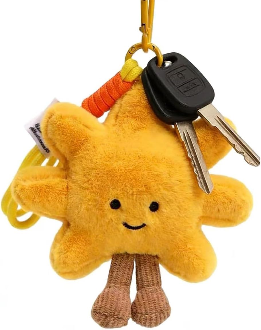 Cute Plush Keychains,Soft Backpack/Purses/Bag Charms(5.5'' * 7.8'')