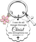 Religious Keychain Gifts for Women Faith Based Gifts for Christian Women