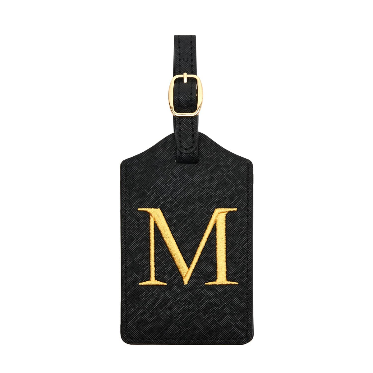 Luggage Tag PU Leather for Suitcase Baggage Handbag Travel Bag Label Suitcase Tag Suitcase Label Tag w. Name Card & Privacy Cover (E)
