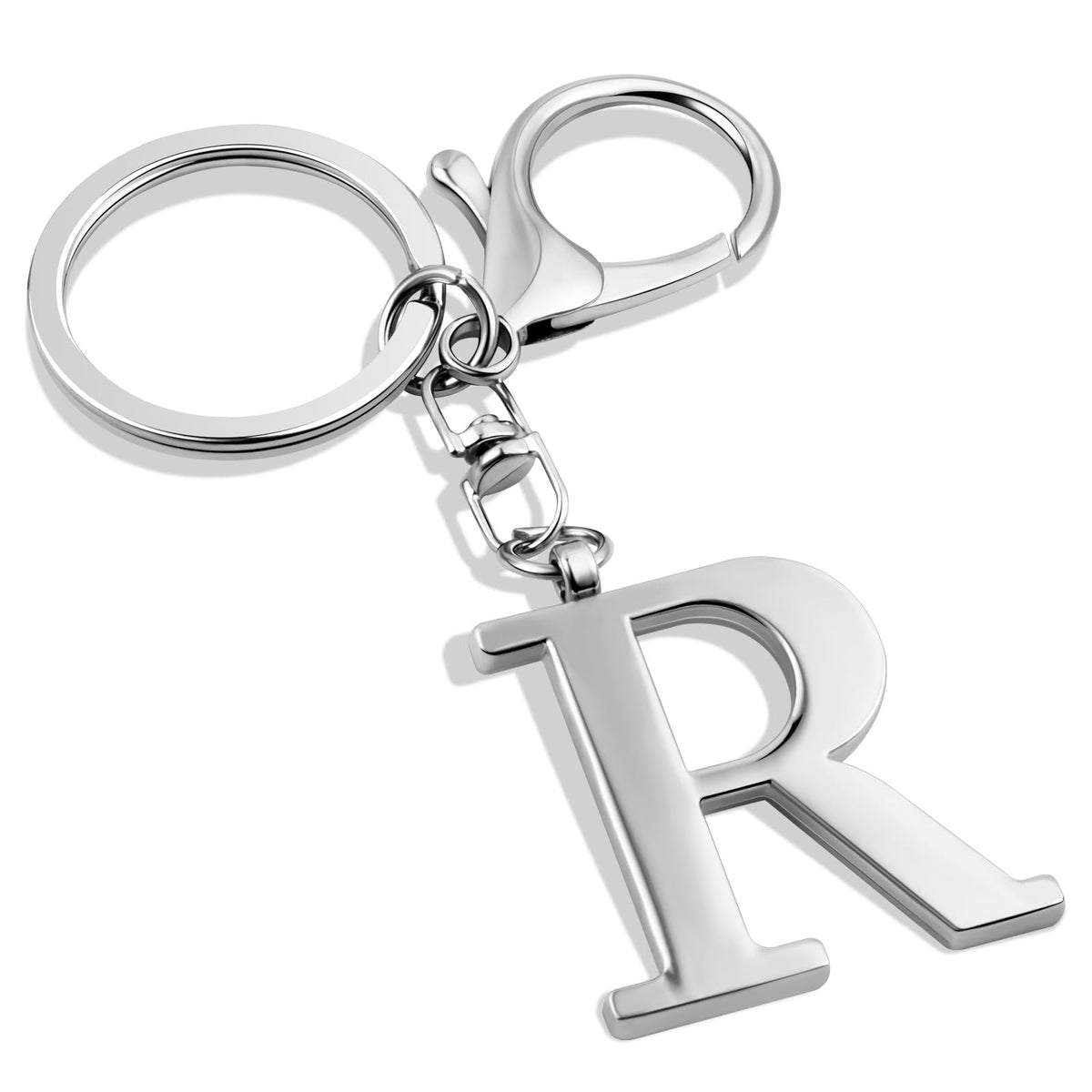LAXPICOL Initial Letter A-Z Keychain For Women,Bag Purse Backpack Charm