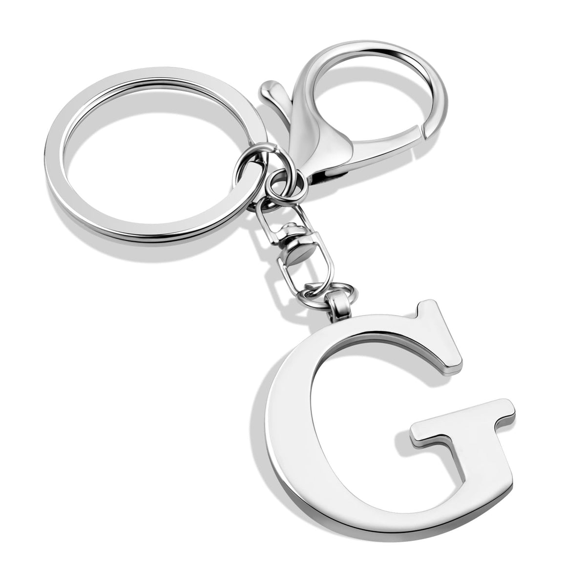 LAXPICOL Initial Letter A-Z Keychain For Women,Bag Purse Backpack Charm