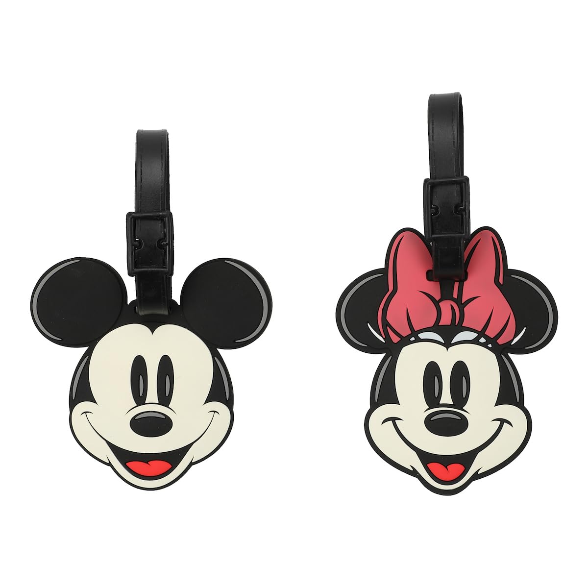 Hello Kitty 2pc Youth Luggage Tag Set - Molded Rubber with Printed ID Card