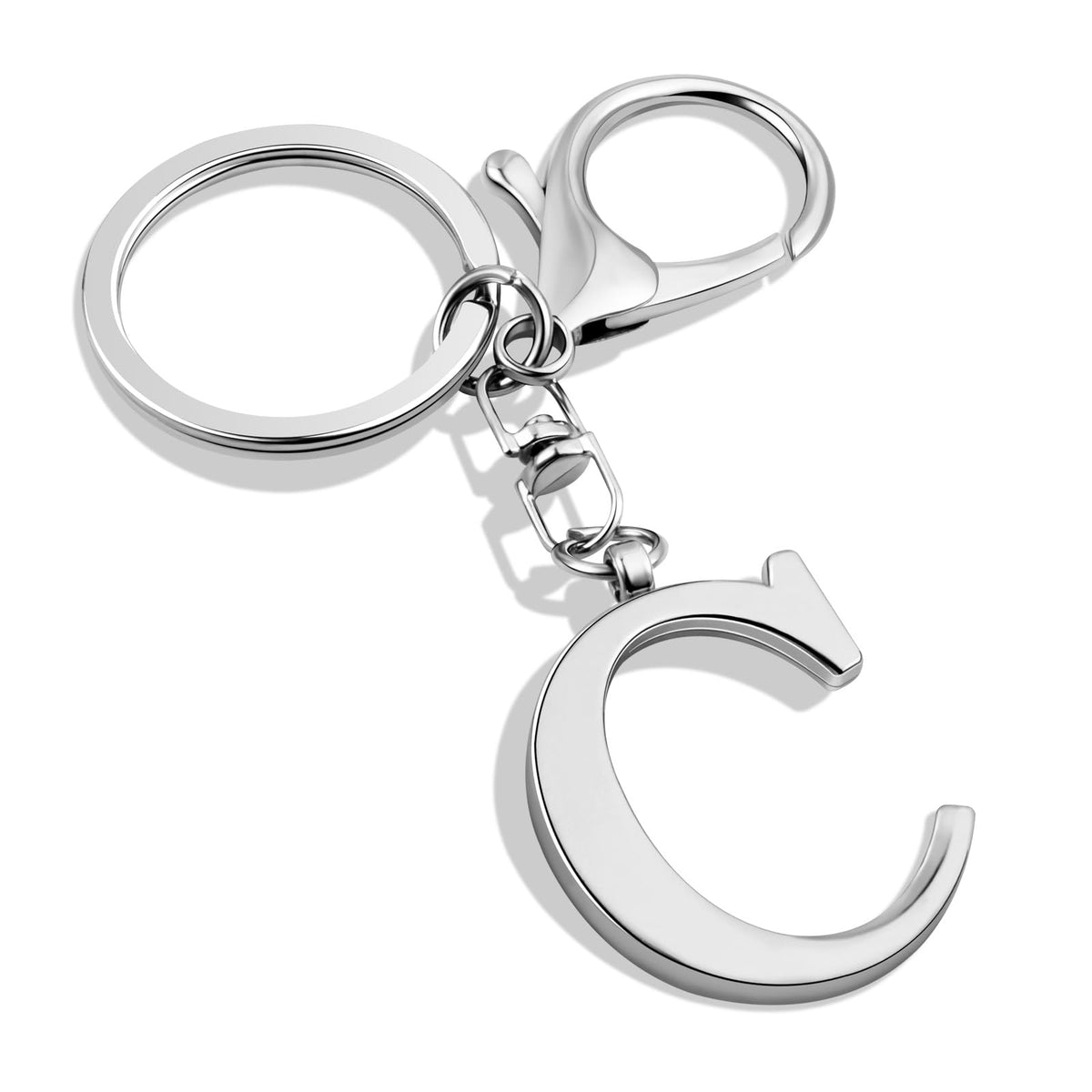 LAXPICOL Initial Letter A-Z Keychain For Women,Bag Purse Backpack Charm