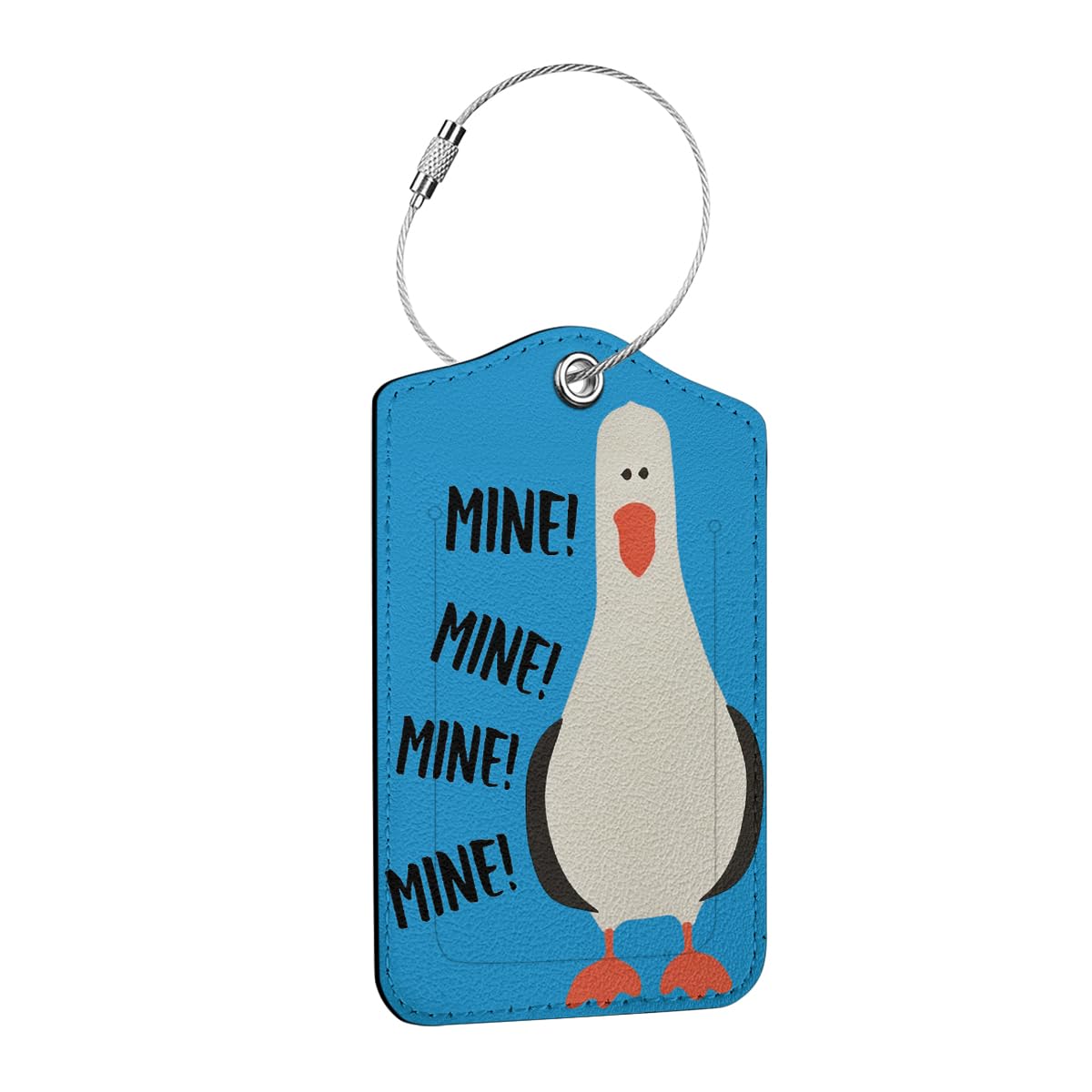 Luggage Tags for Suitcases, Mine Mine Seagull Suitcase Identify Labels