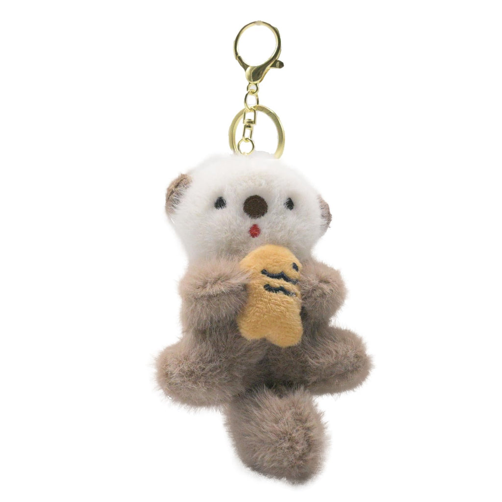 Otter Keychain Charm & Bag Charm - Cute Keychain Ring for Bags Backpacks Otter stuff - for Animal Lovers