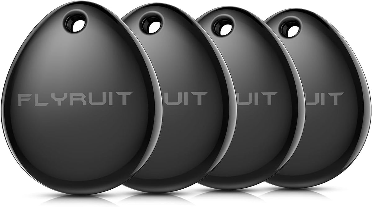 Air Tracker Tags-4 Pack for Apple Find My, iOS Only, Official MFi Certified