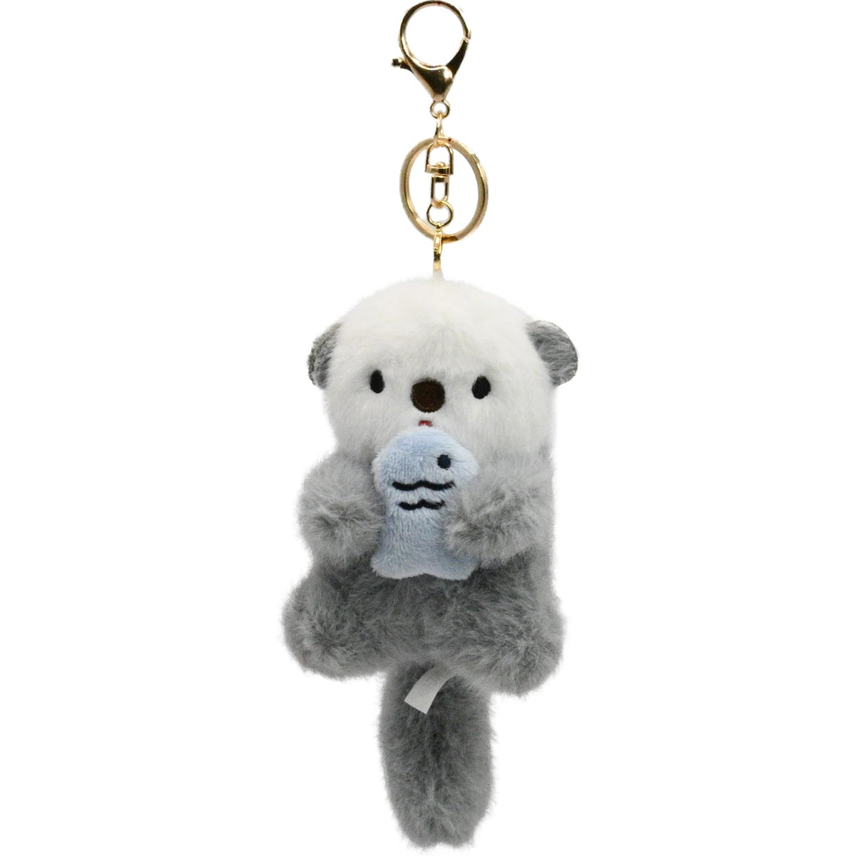 Otter Keychain Charm & Bag Charm - Cute Keychain Ring for Bags Backpacks Otter stuff - for Animal Lovers