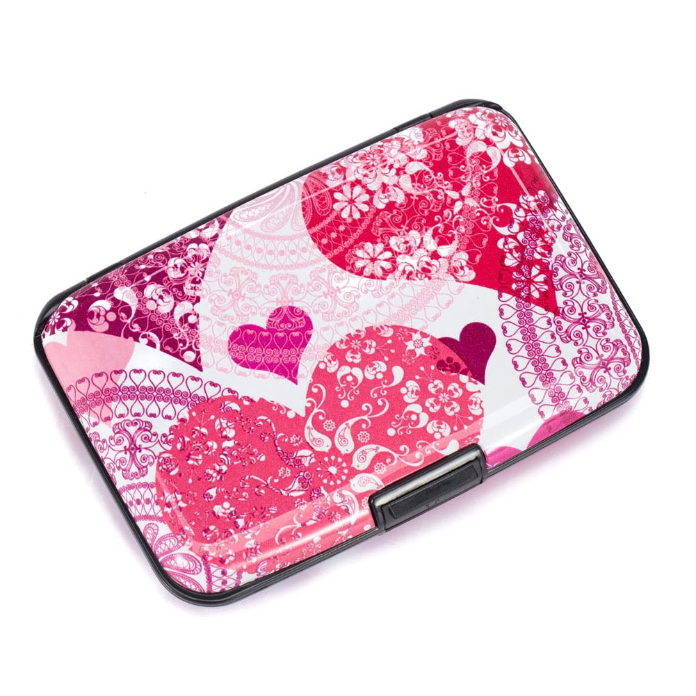 ELFISH RFID Aluminum Wallet Credit Card Protector Case Holder for Men Women