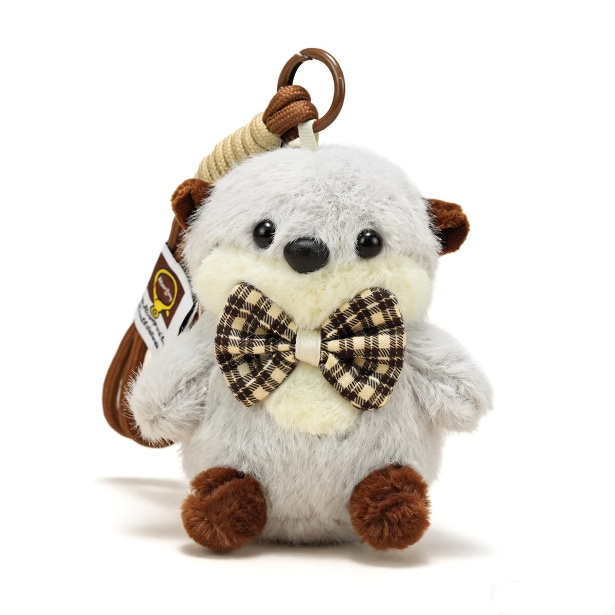 Otter Keychain Charm & Bag Charm - Cute Keychain Ring for Bags Backpacks Otter stuff - for Animal Lovers