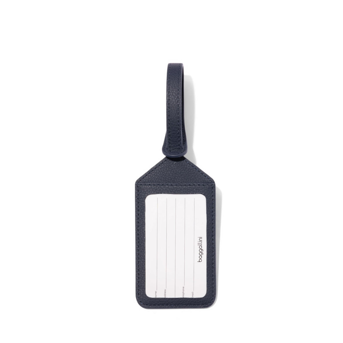 Baggallini Luggage Tag - 2.5"x4" Lightweight Travel Essential Suitcase Tag