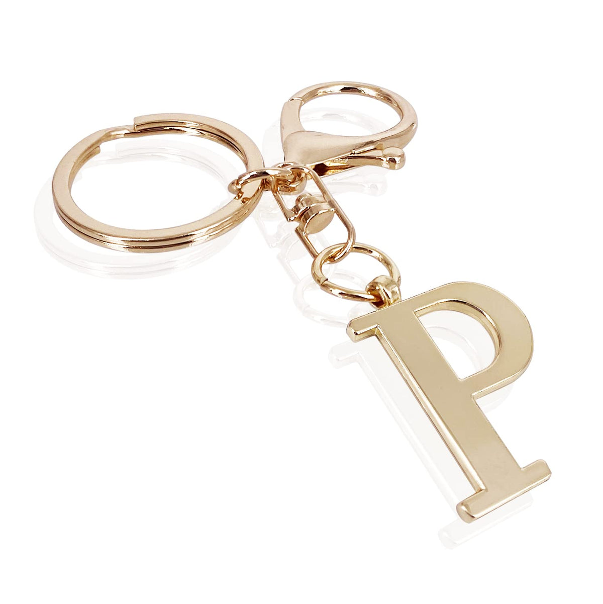 LAXPICOL Initial Letter A-Z Keychain For Women,Bag Purse Backpack Charm