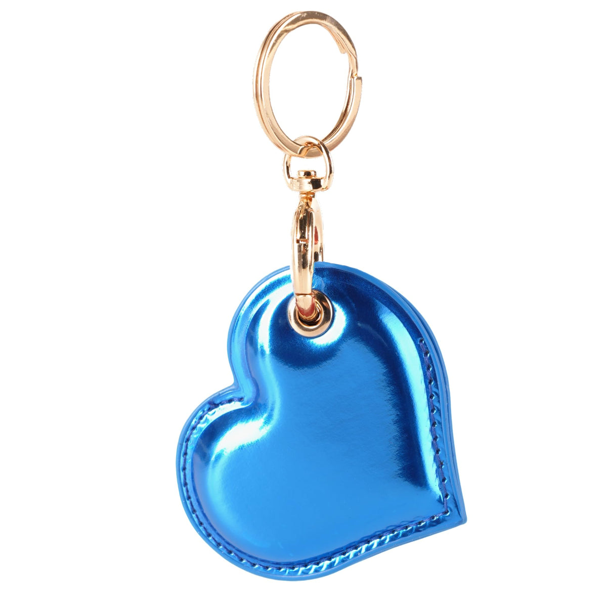 BORKUANA PU Leather Keychain Holder Protective Case Compatible with AirTag