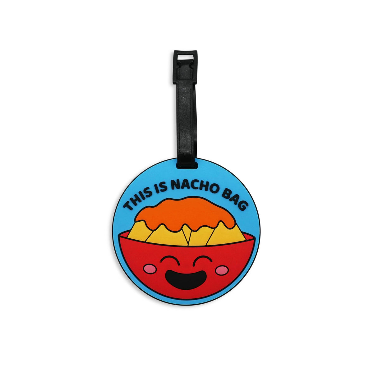 Funny Luggage Tag – Hilarious Travel ID Tag with Sarcastic Saying – Durable & Easy to Spot Suitcase Tag for Men, Women, Frequent Flyers, or Gag Gift for Travelers - Nacho Bag