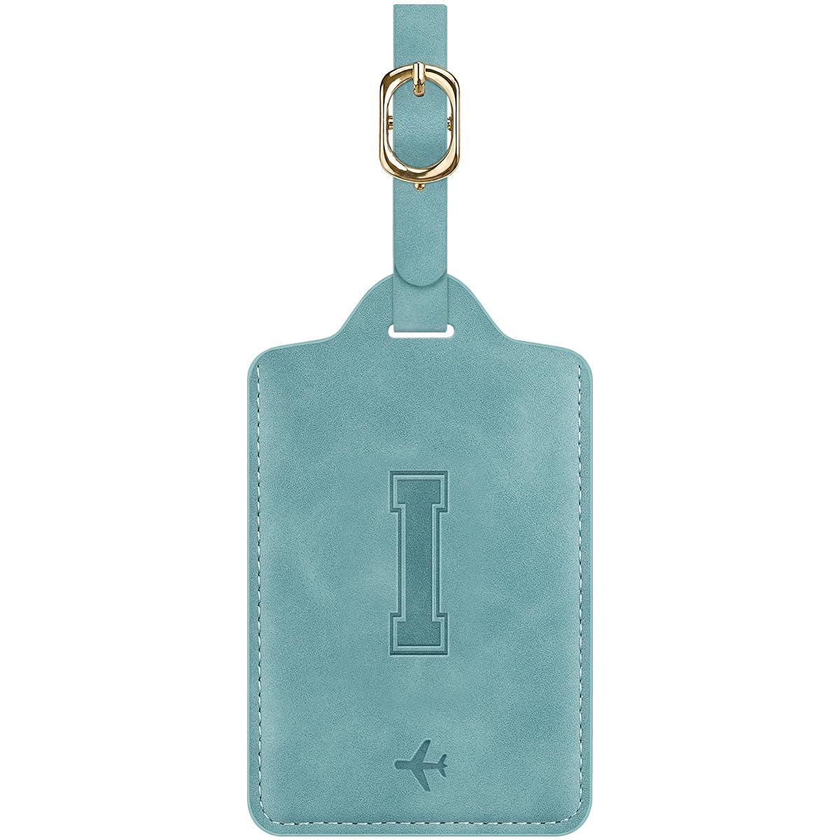 Luggage Tags for Suitcase Personalized Initial Leather Bag Tags