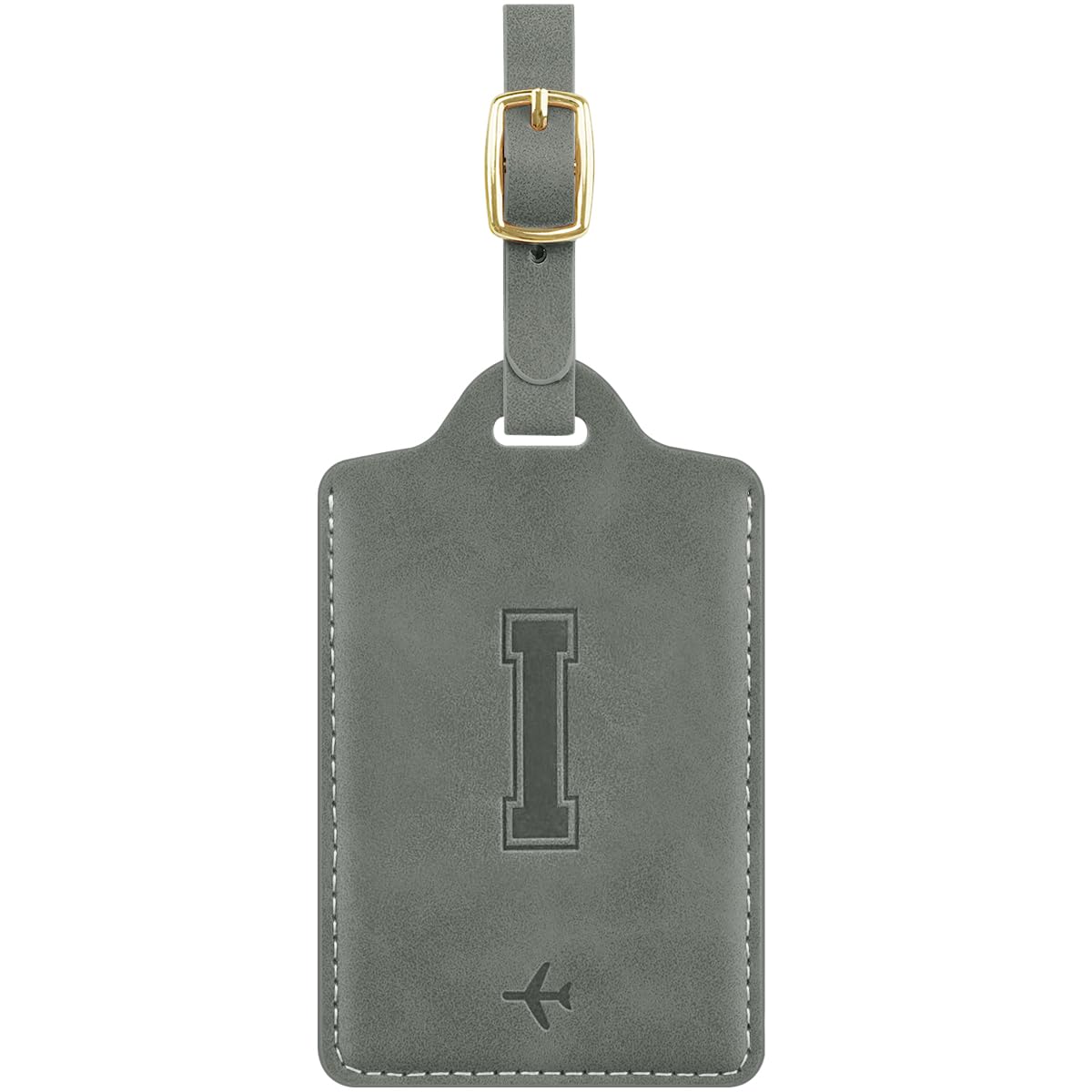 Luggage Tags for Suitcase Personalized Initial Leather Bag Tags