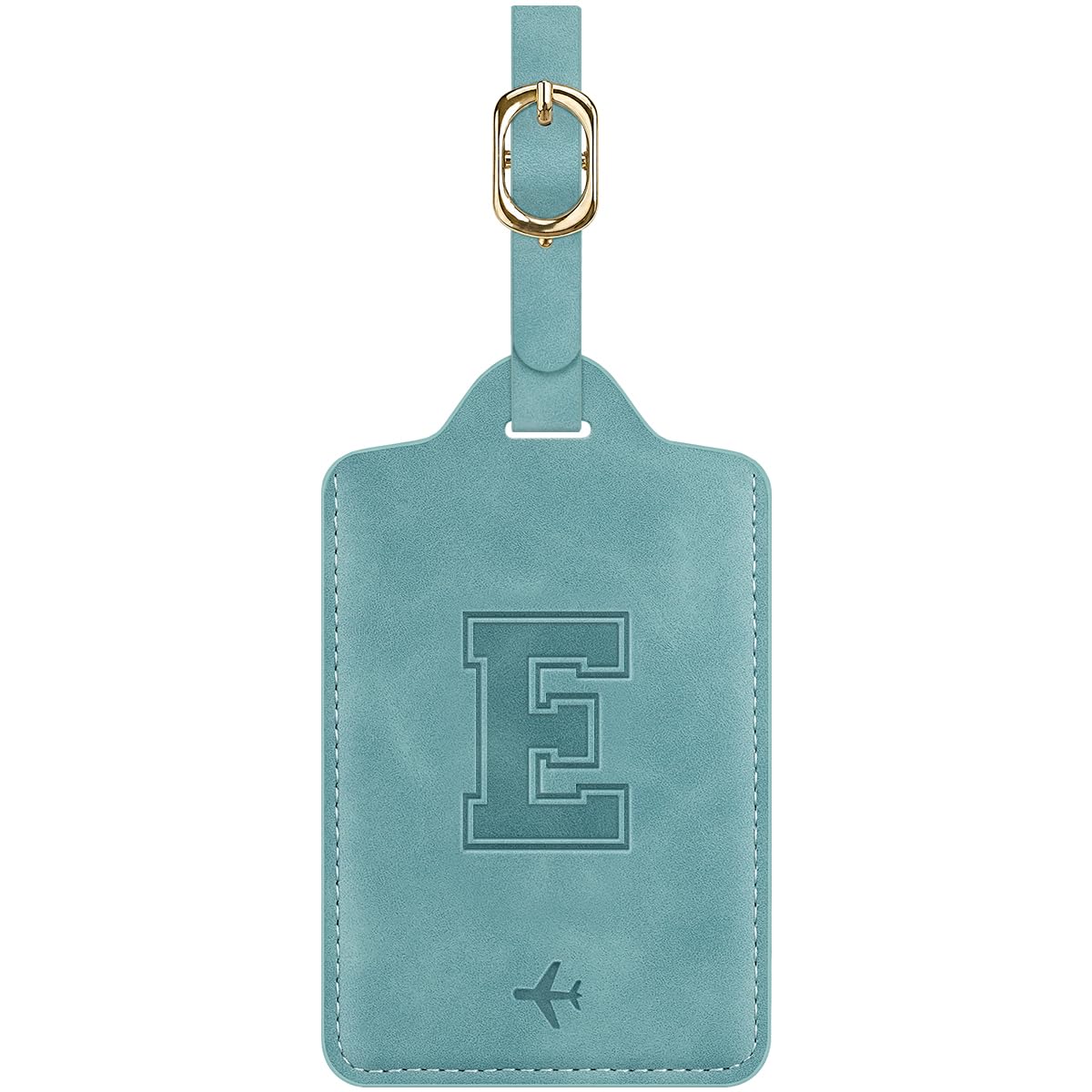 Luggage Tags for Suitcase Personalized Initial Leather Bag Tags