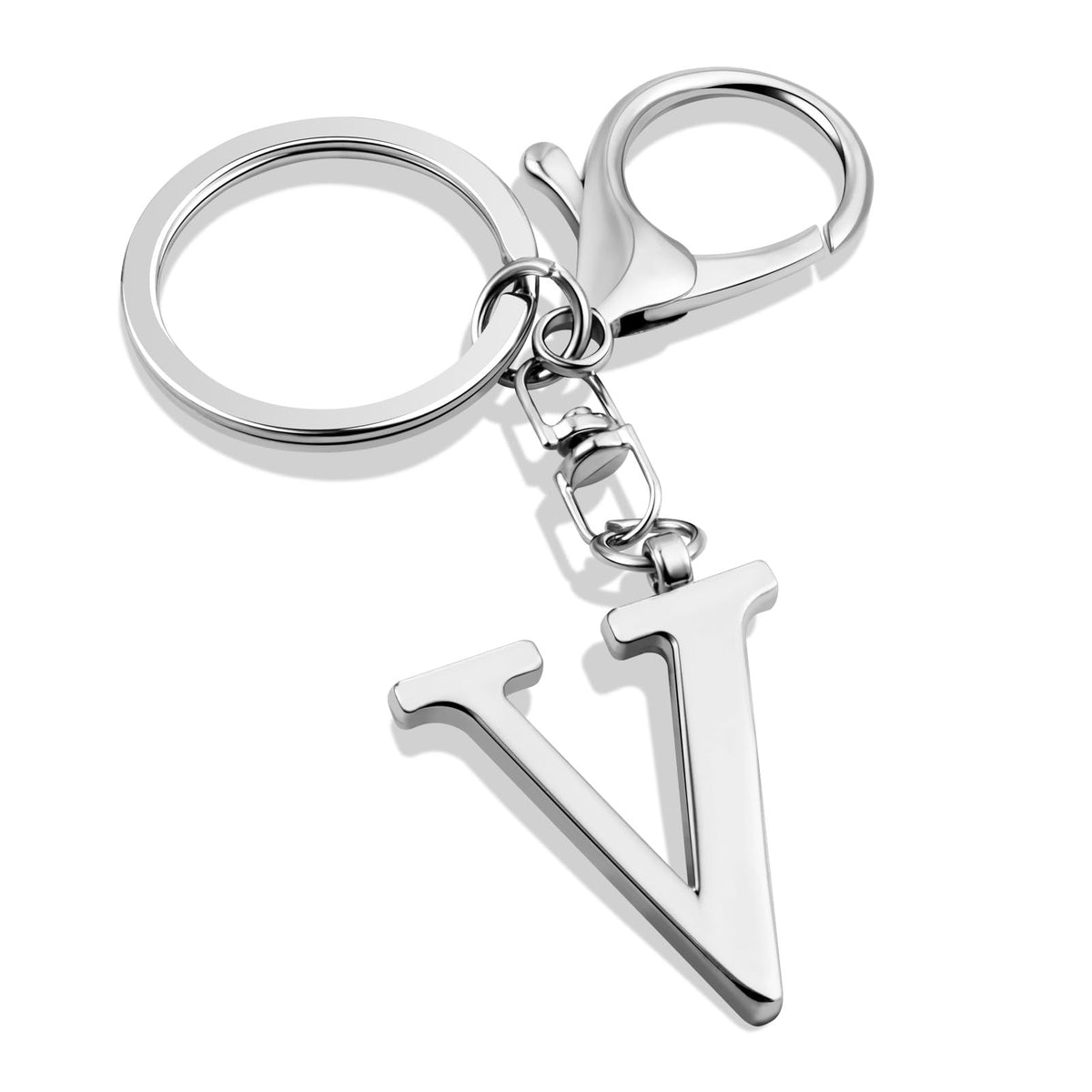 LAXPICOL Initial Letter A-Z Keychain For Women,Bag Purse Backpack Charm
