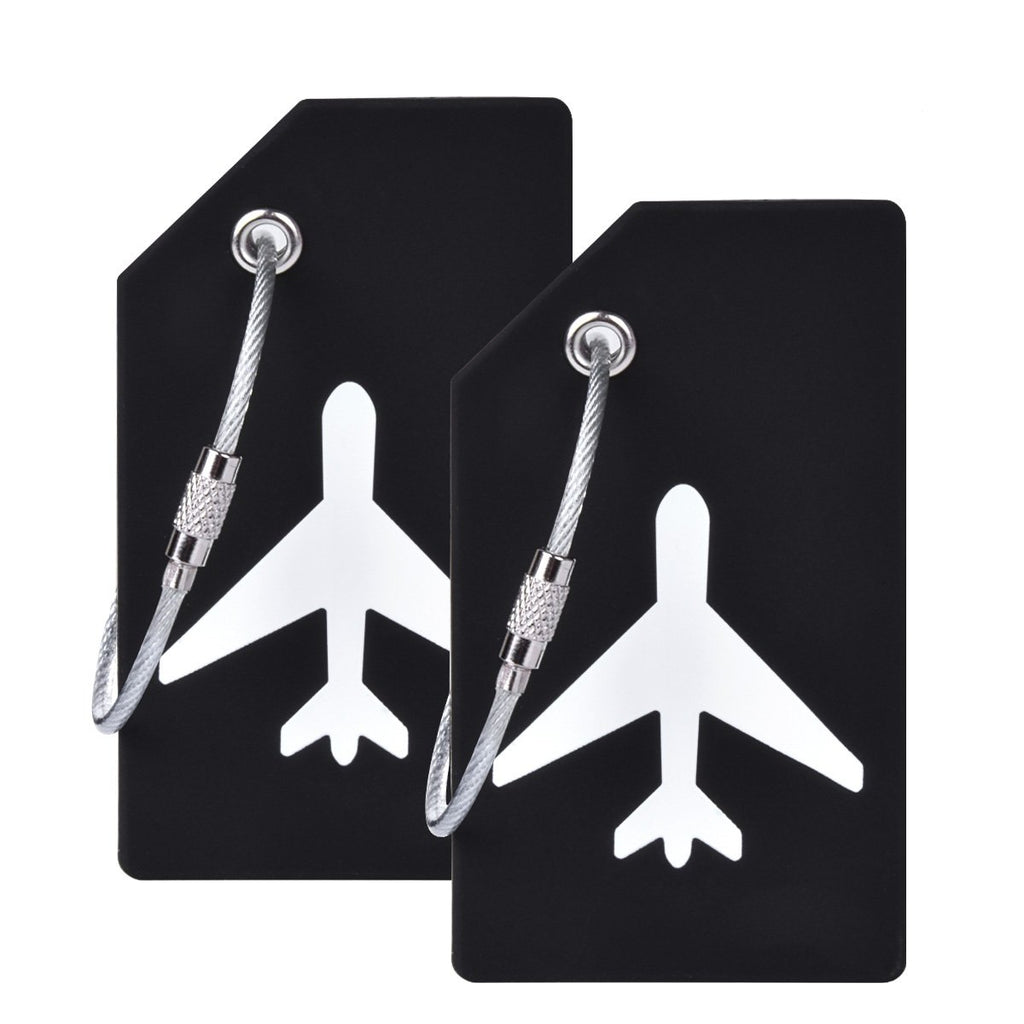 Silicone Luggage Tag with Name ID Card Perfect to Quickly Spot Luggage Suitcase