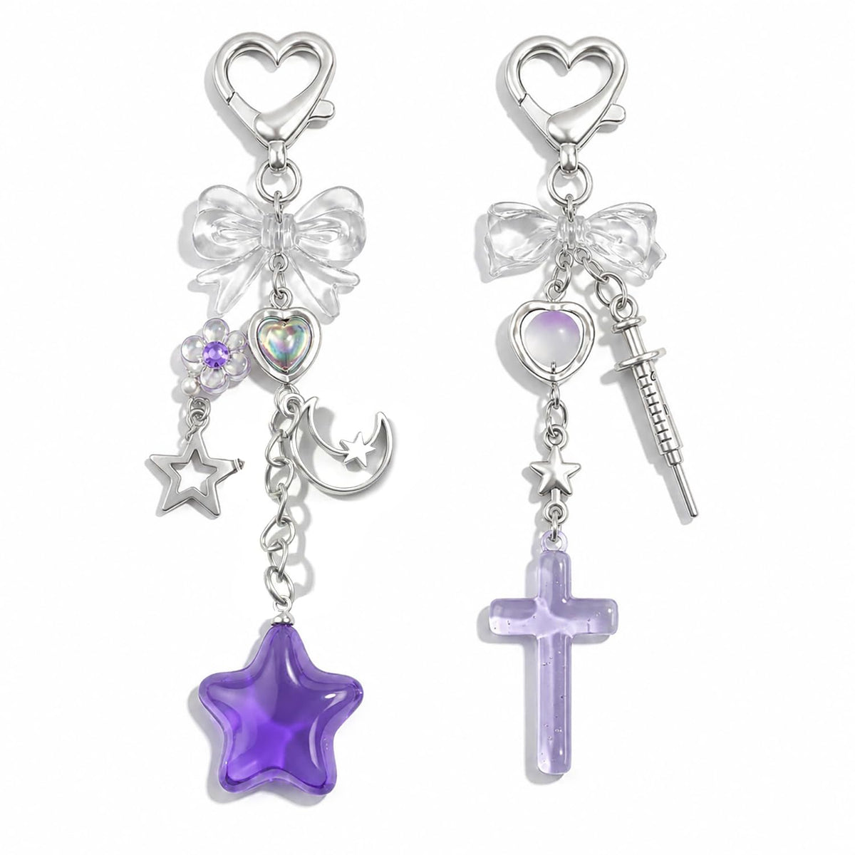 AGEN KGEN Novelty keychains Aesthetic Y2K Keychain Charms Stylish Keychains Accessories for Women Bag Purse Gifts