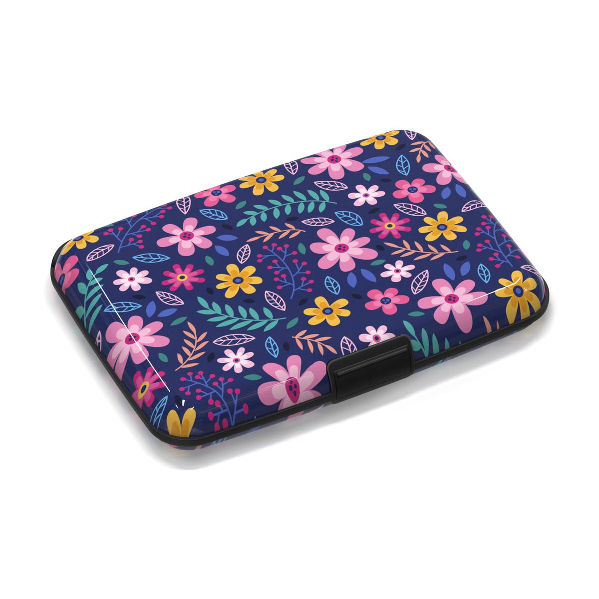 Mini RFID Blocking Credit Card, Cute Cat Wallet Credit Cards Holder Business Card Case Aluminum Metal Travel ID Case for Men Women