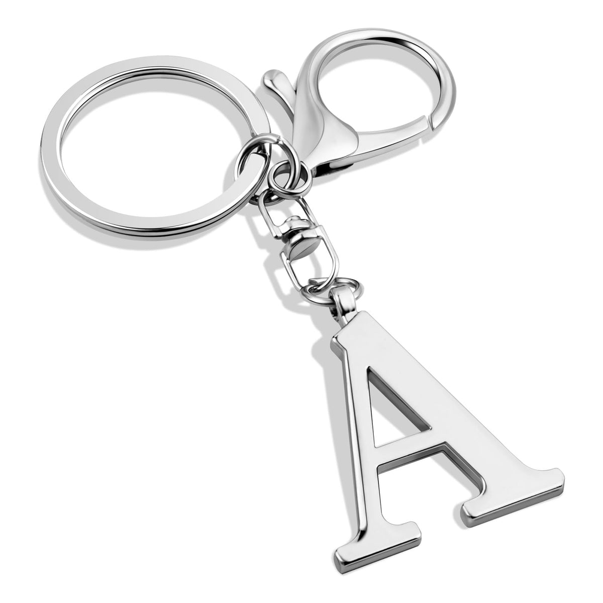 LAXPICOL Initial Letter A-Z Keychain For Women,Bag Purse Backpack Charm