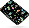 Credit Card Holder RFID Aluminum card case Dinosaurs mini Wallet Women Men
