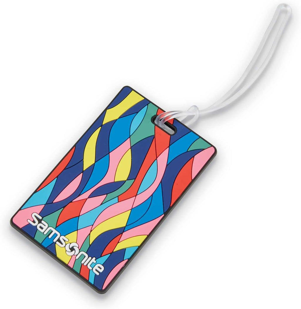 Samsonite Designer Luggage ID Tag, American Flag, One Size